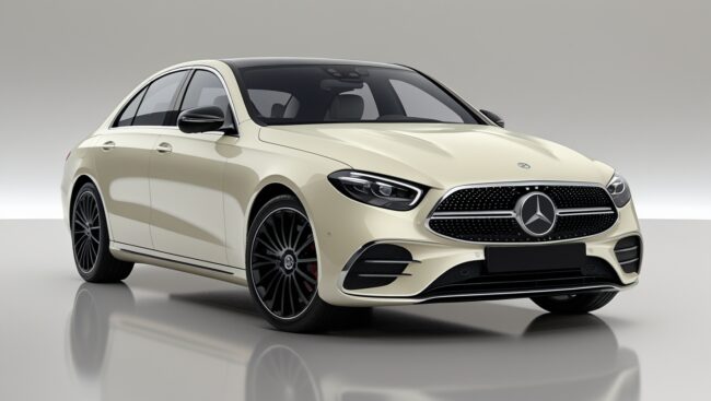 Mercedes E-Klasse Flughafentaxi in München – Komfort für 1–4 Personen